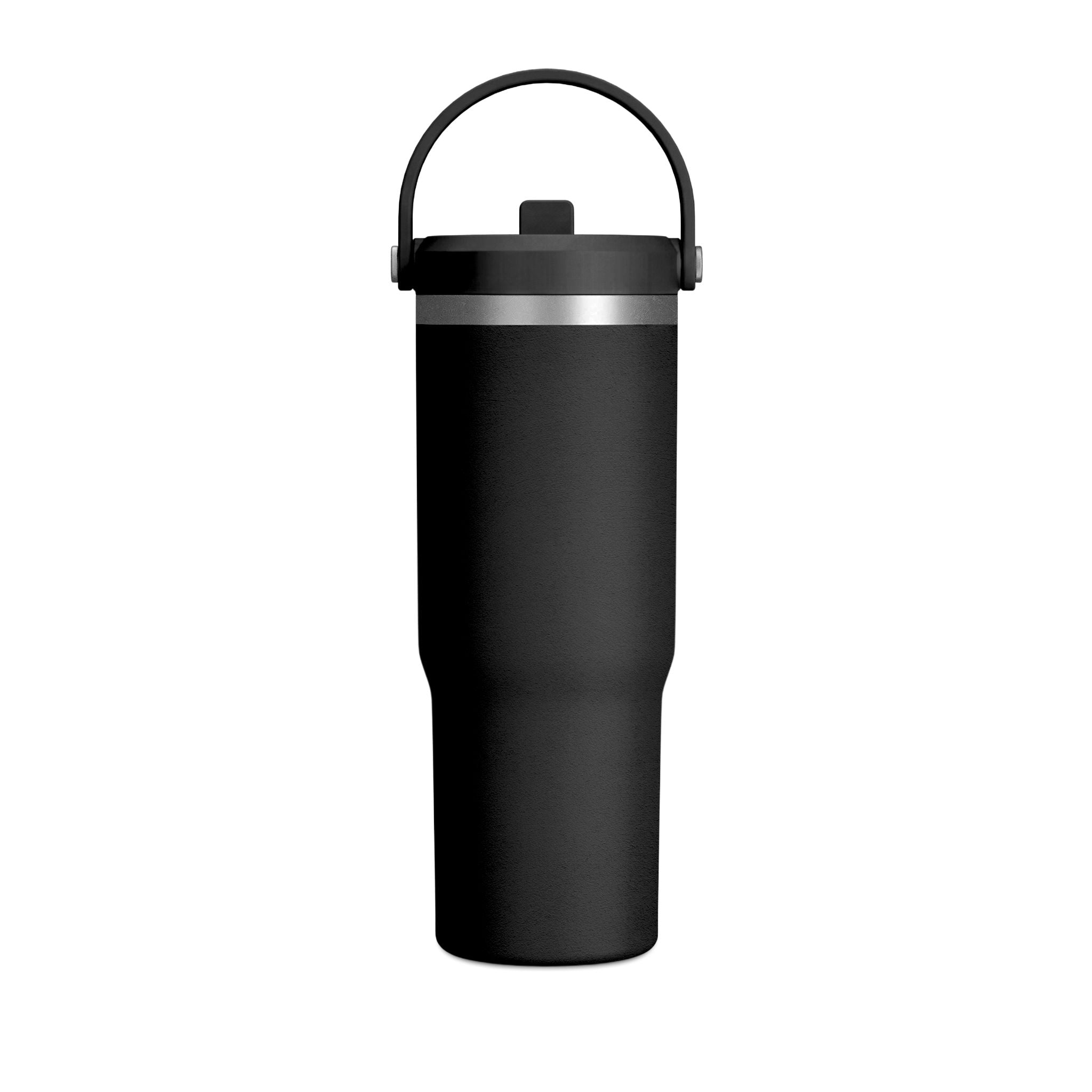 Nomad Tumbler 32oz – "I Run on This, Not Luck" Insulated Travel Tumbler