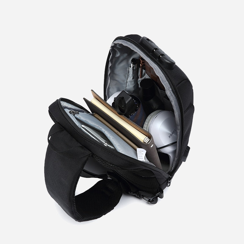 Unisex Multifunction Crossbody Sling Bag