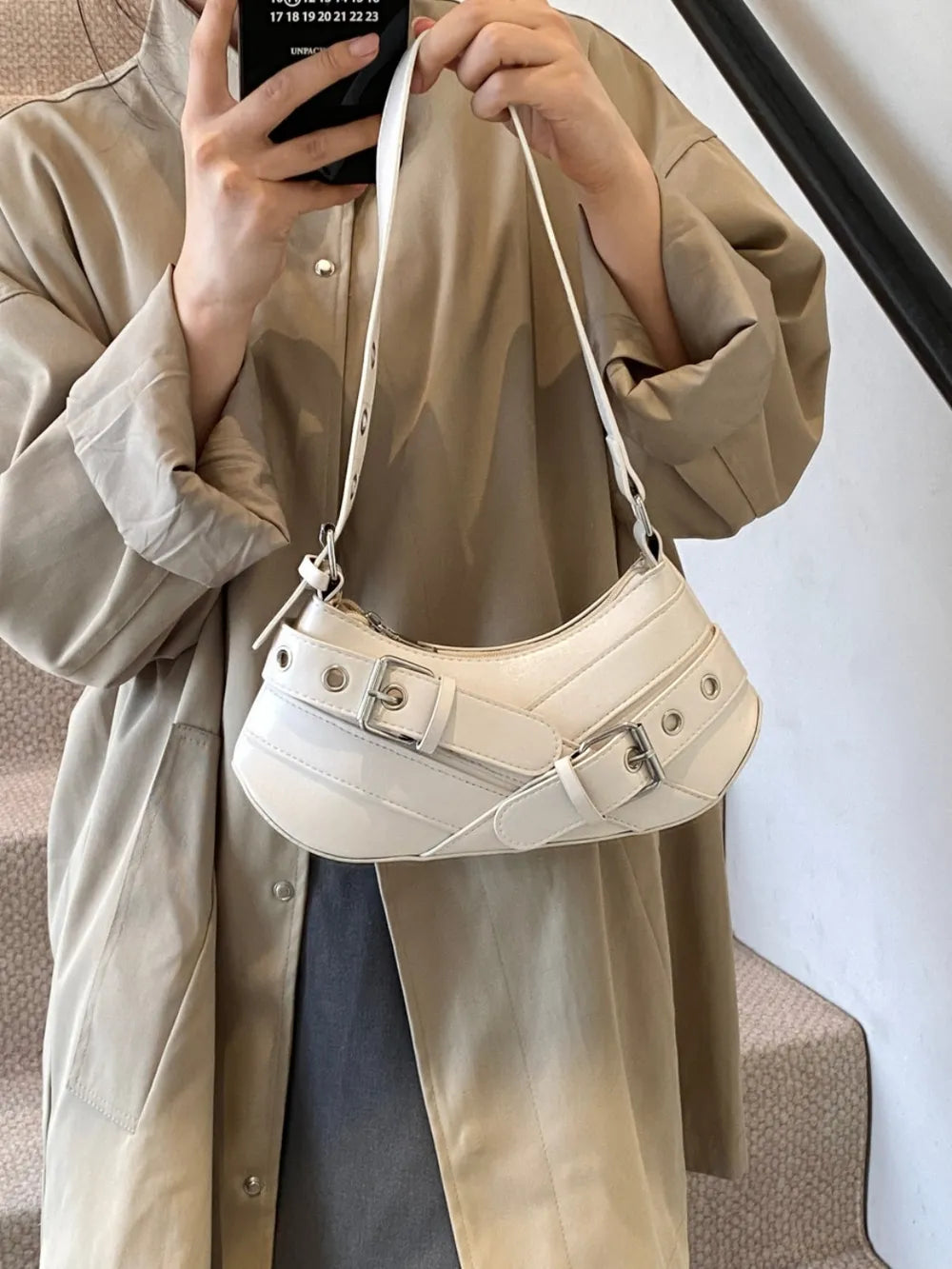 Small Buckle Shoulder Bag