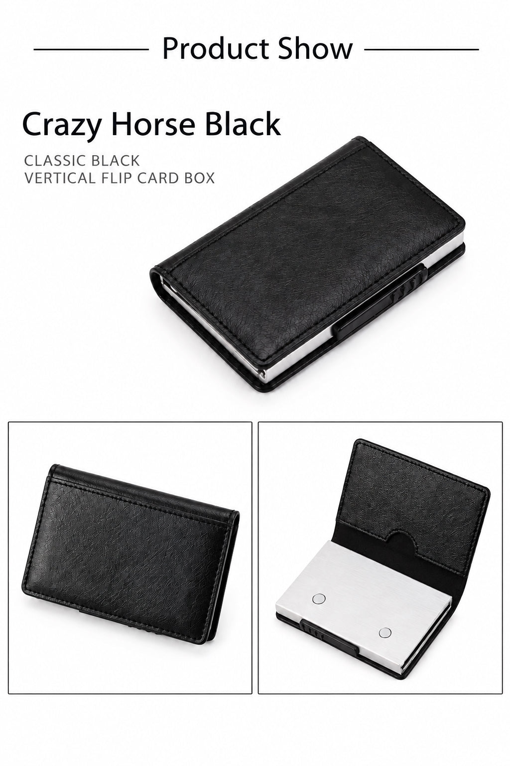 Men’s Slim Metal Card Holder