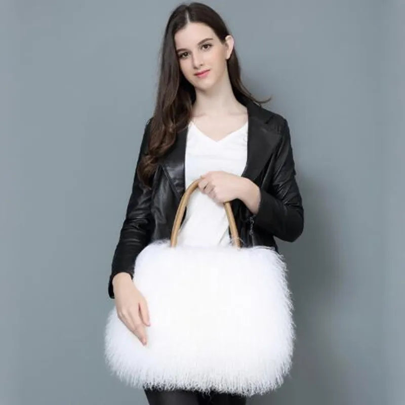 The Decor - Luxury Large-Capacity Fur Shoulder Bag