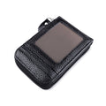 RFID-Blocking Zippered Card Holder