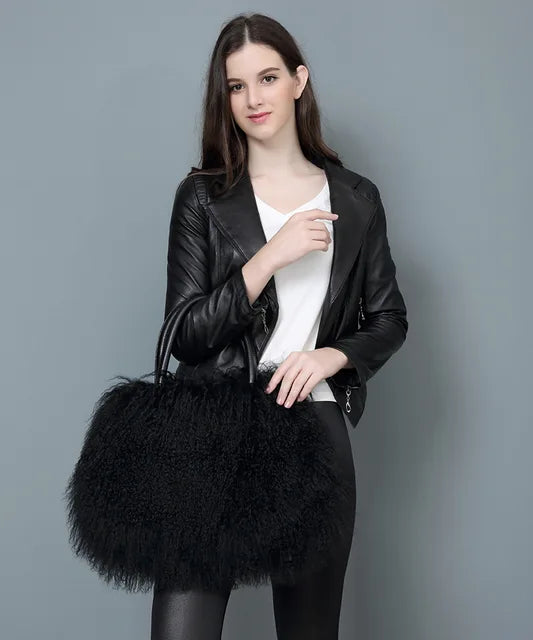 The Decor - Luxury Large-Capacity Fur Shoulder Bag