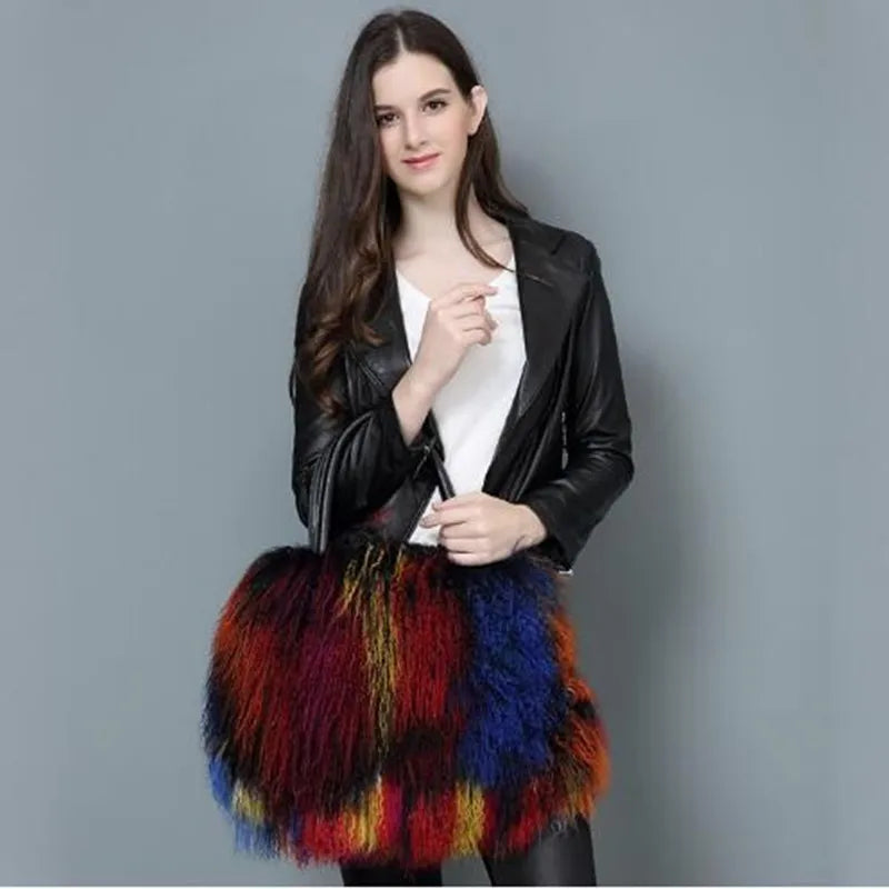 The Decor - Luxury Large-Capacity Fur Shoulder Bag