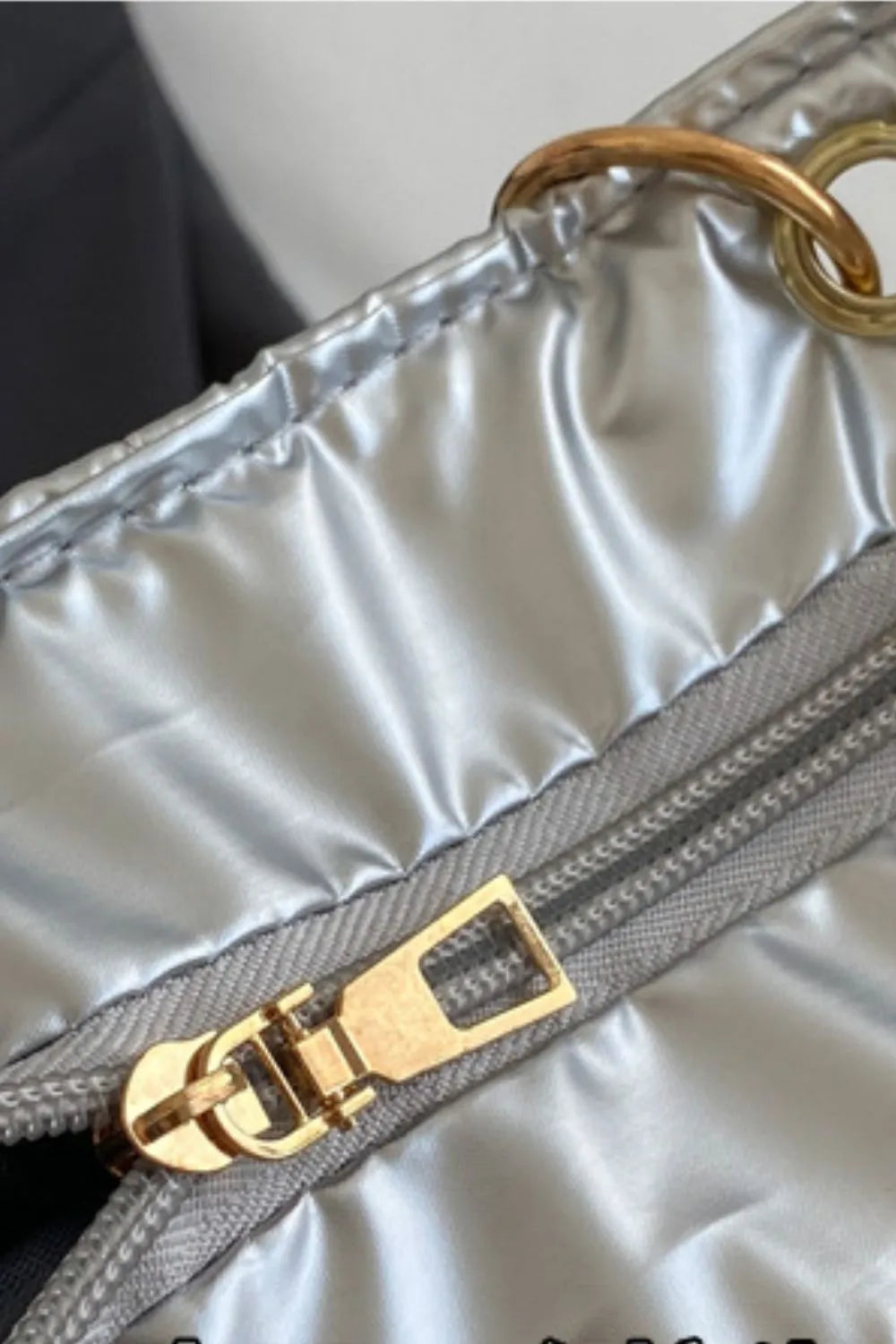 Chain Strap Bubble Handbag