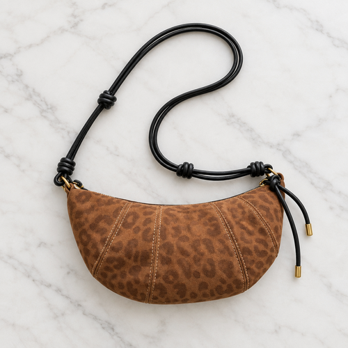 Compact Zip Shoulder Bag