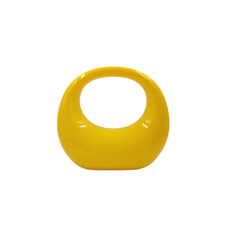 Crescent Moon Acrylic Evening Bag