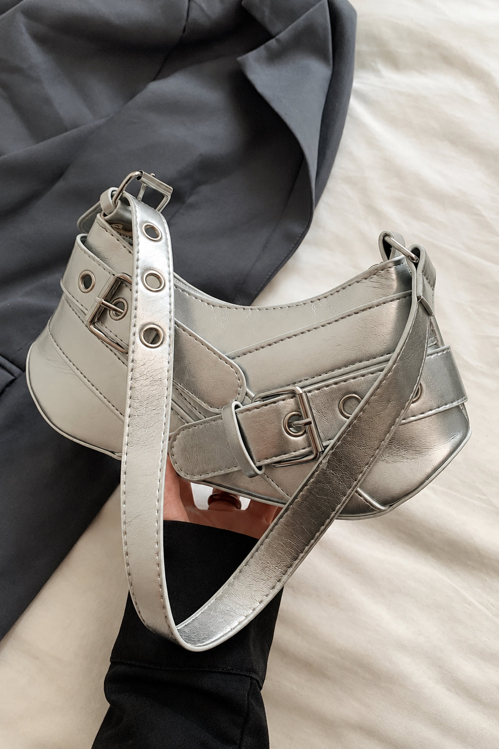 Small Buckle Shoulder Bag