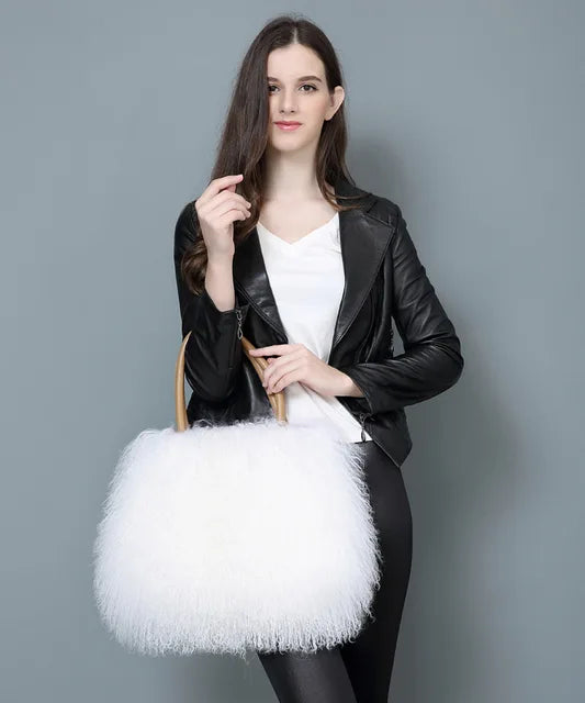 The Decor - Luxury Large-Capacity Fur Shoulder Bag