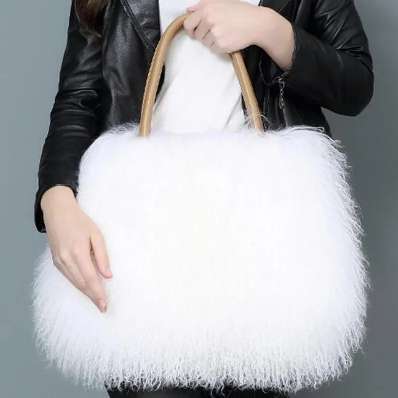 The Decor - Luxury Large-Capacity Fur Shoulder Bag
