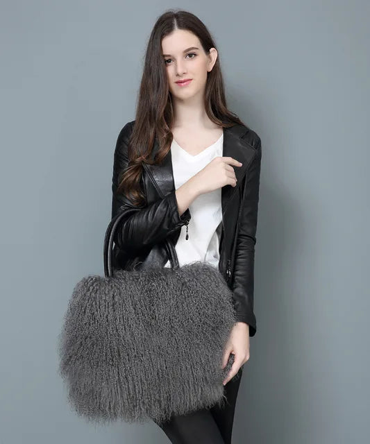 The Decor - Luxury Large-Capacity Fur Shoulder Bag