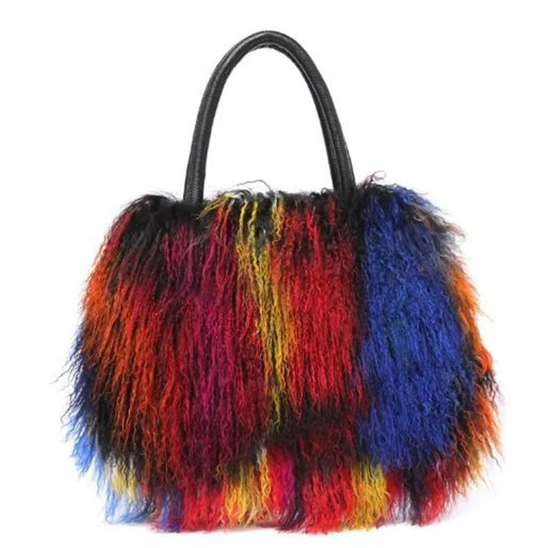 The Decor - Luxury Large-Capacity Fur Shoulder Bag