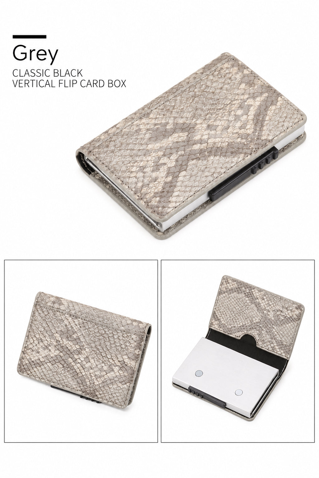 Men’s Slim Metal Card Holder