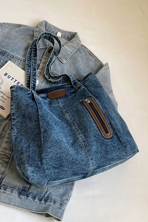 Everyday Denim Tote