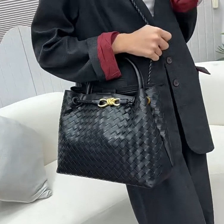 The Bow -Luxury Genuine Leather Tote Bag