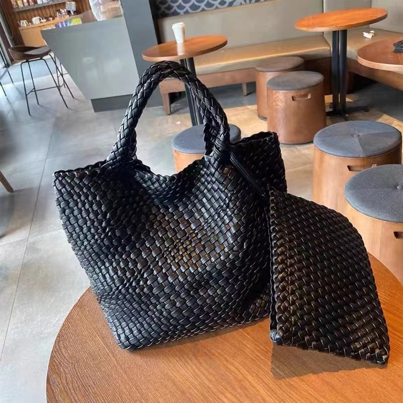Large Woven Tote Bag