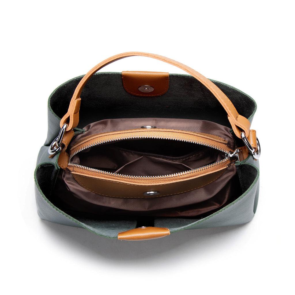 Large Capacity Tote Bag with Multiple Interior Pockets