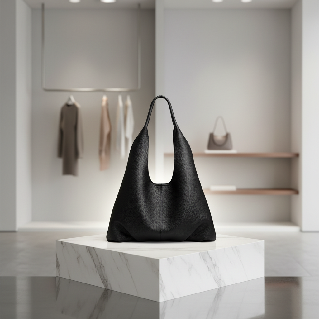Women's Luxury Minimalist Hobo Bag — Soft, Everyday Essential
