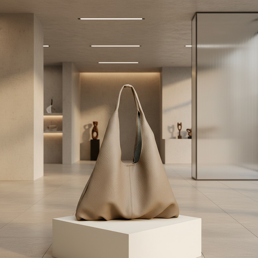 Women's Luxury Minimalist Hobo Bag — Soft, Everyday Essential